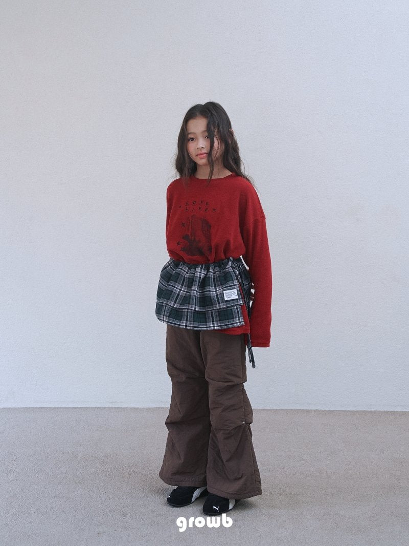 《予約》Rivet Bonded Pants  / Growb