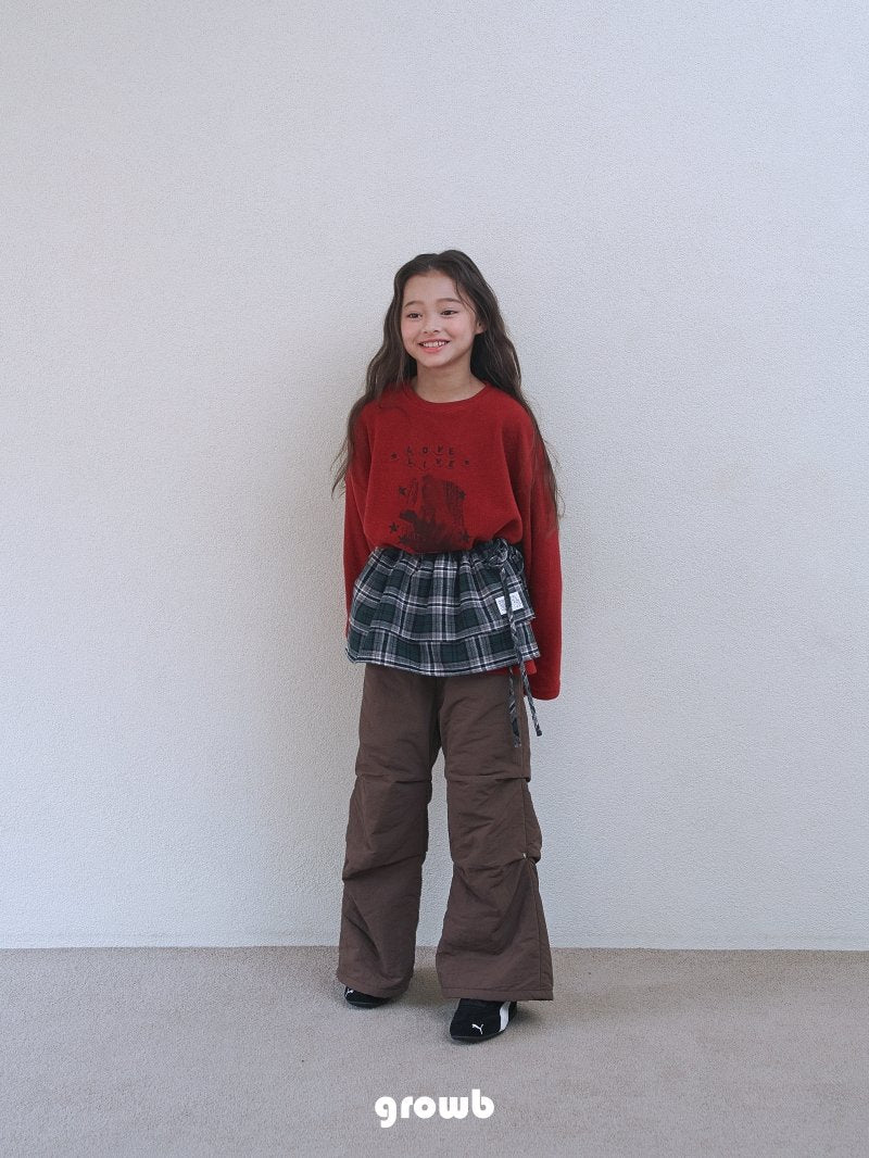 《予約》Rivet Bonded Pants  / Growb