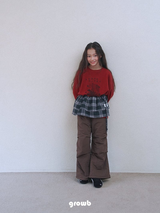 《予約》Rivet Bonded Pants  / Growb