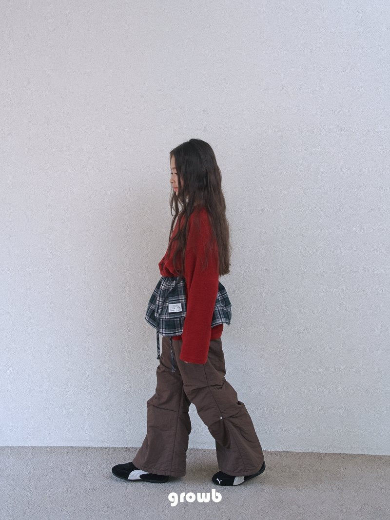 《予約》Rivet Bonded Pants  / Growb