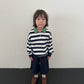 《予約》Striped Collar Man to Man / digreen