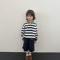 《予約》Striped Collar Man to Man / digreen