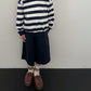 《予約》Striped Collar Man to Man / digreen
