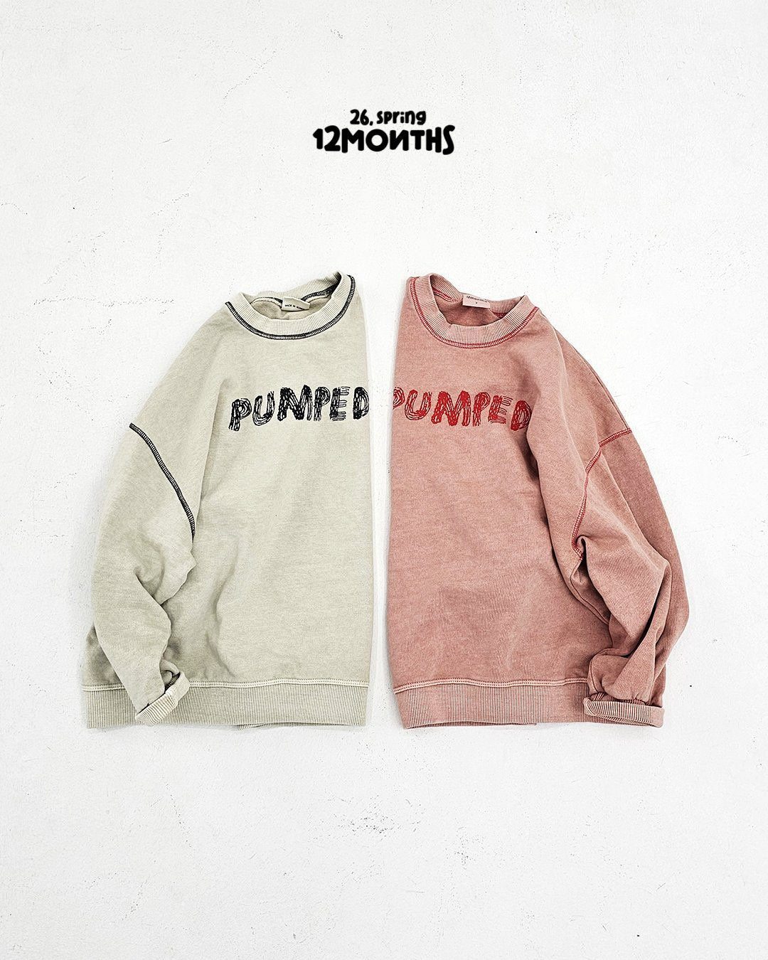 《予約》Pump Pig Man to Man  / 12months