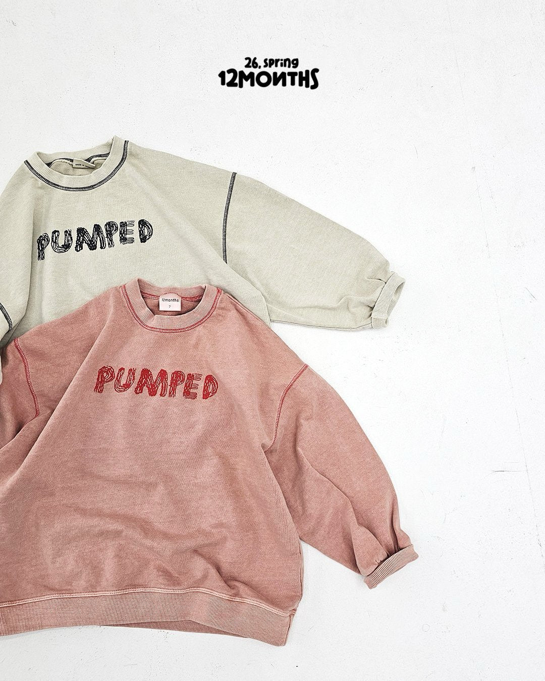 《予約》Pump Pig Man to Man  / 12months