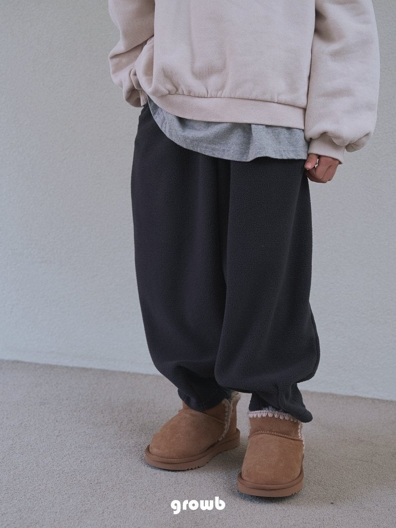 《予約》Fleece Dart Pants  / Growb（ adultまで）