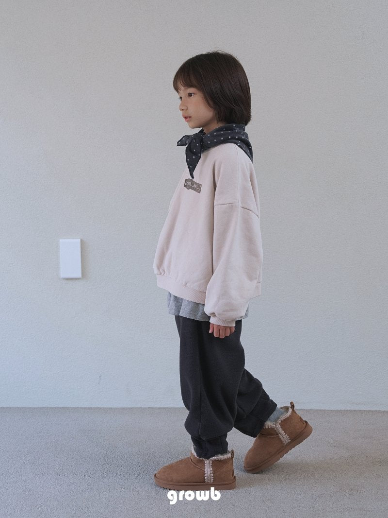 《予約》Fleece Dart Pants  / Growb（ adultまで）