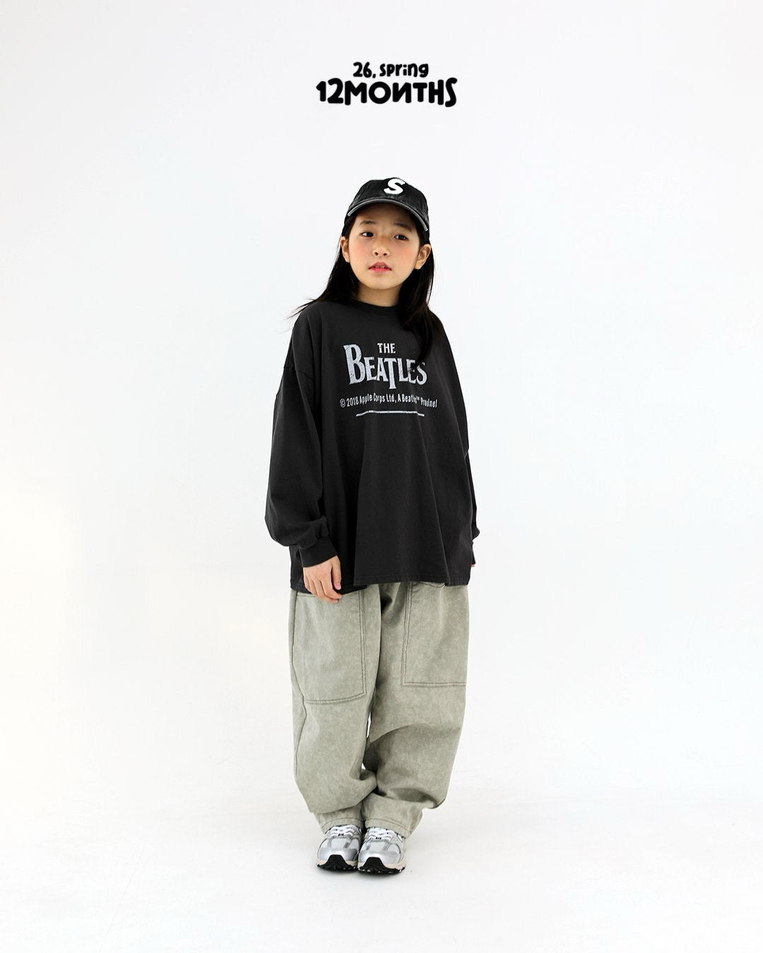 《予約》Two-Tone Denim Pants / 12months