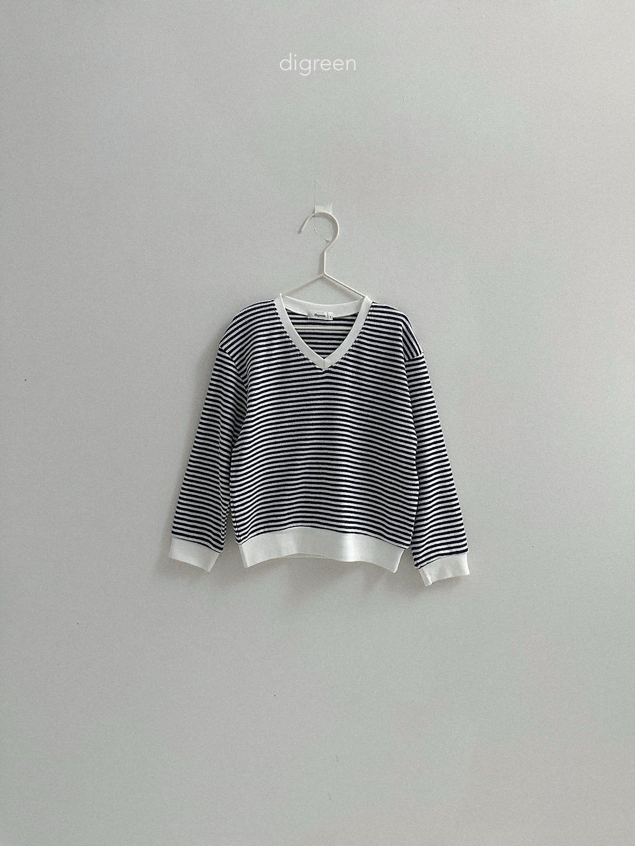 《予約》Summer Stripe Man to Man / digreen
