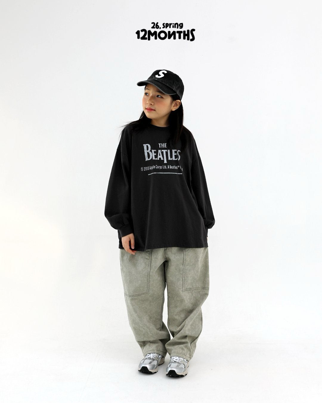 《予約》Two-Tone Denim Pants / 12months