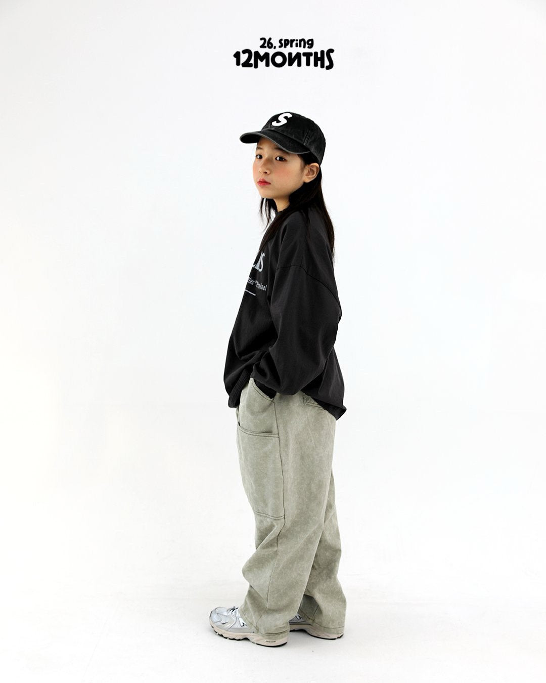 《予約》Two-Tone Denim Pants / 12months