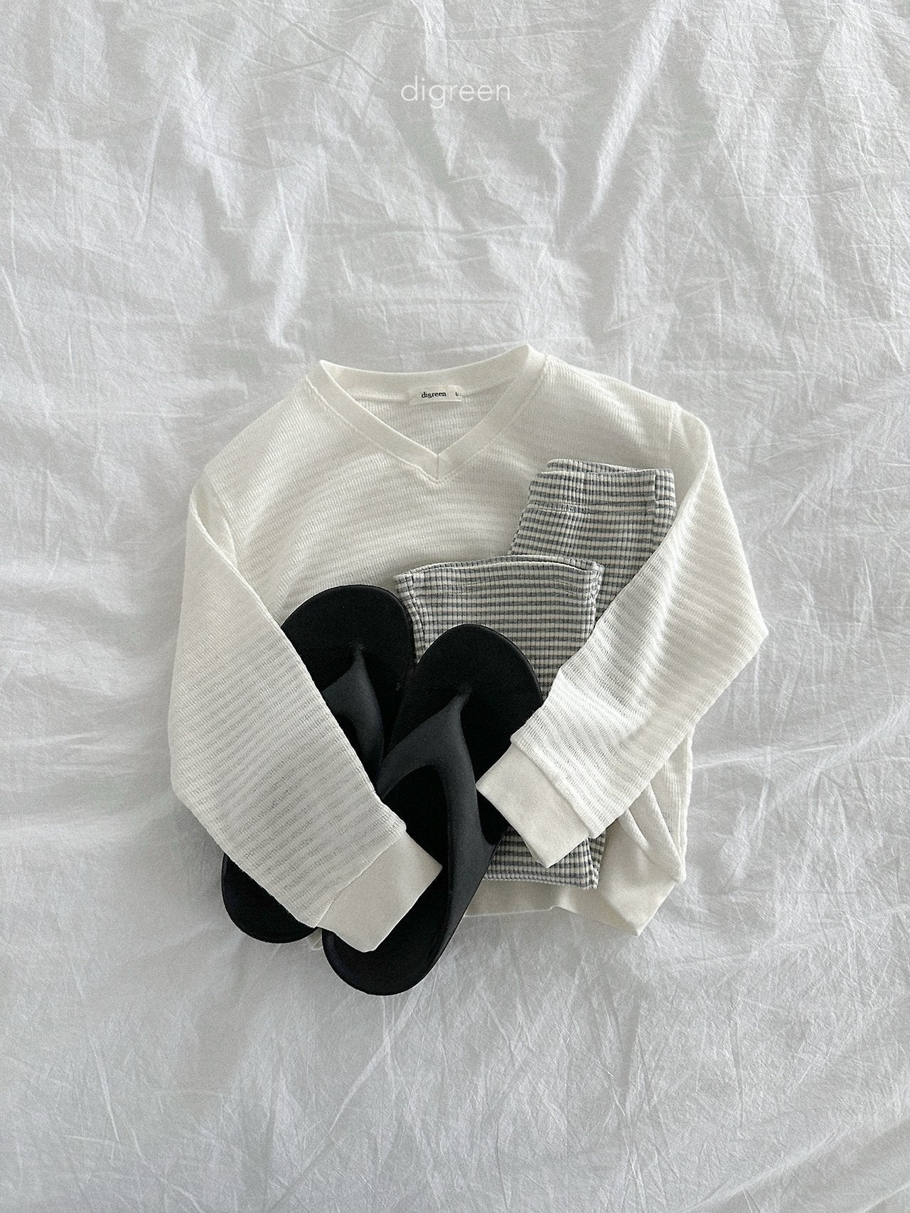 《予約》Summer Stripe Man to Man / digreen