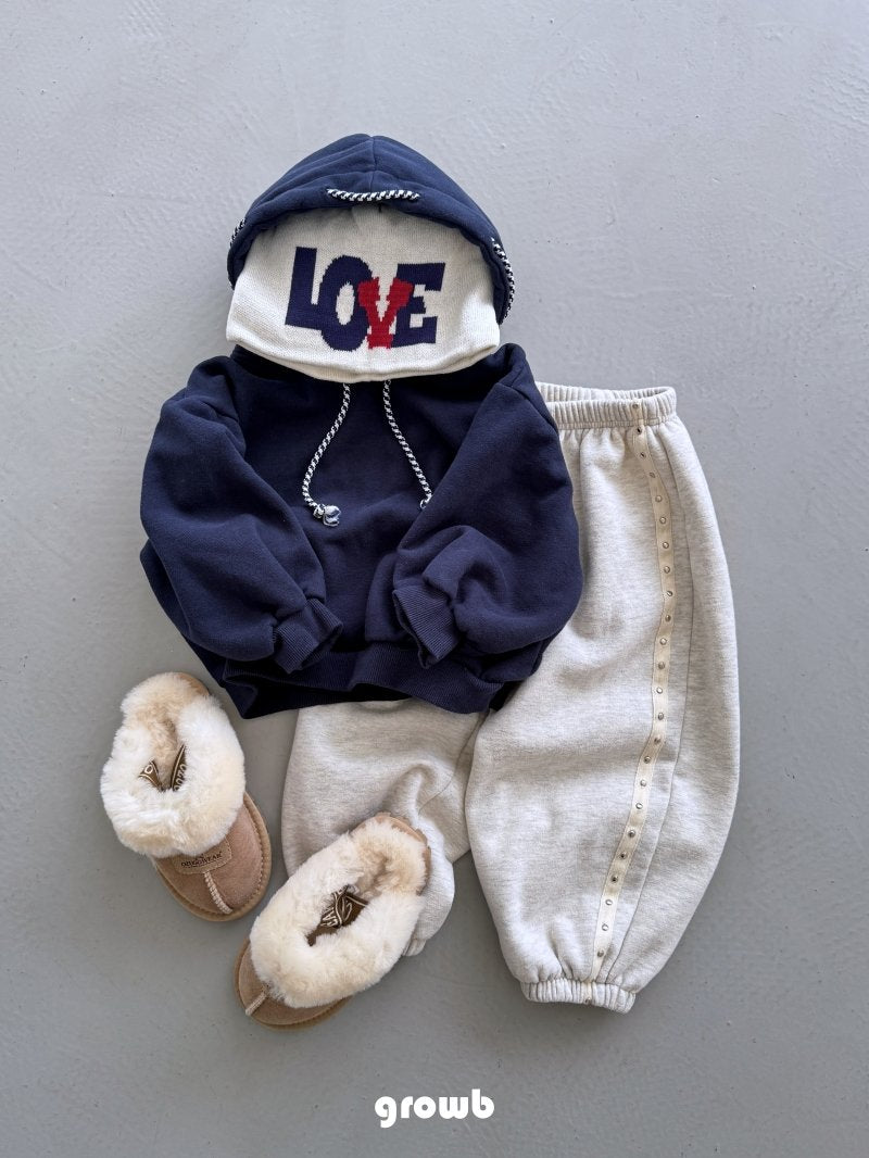 《予約》Stud Jogger Pants  / Growb