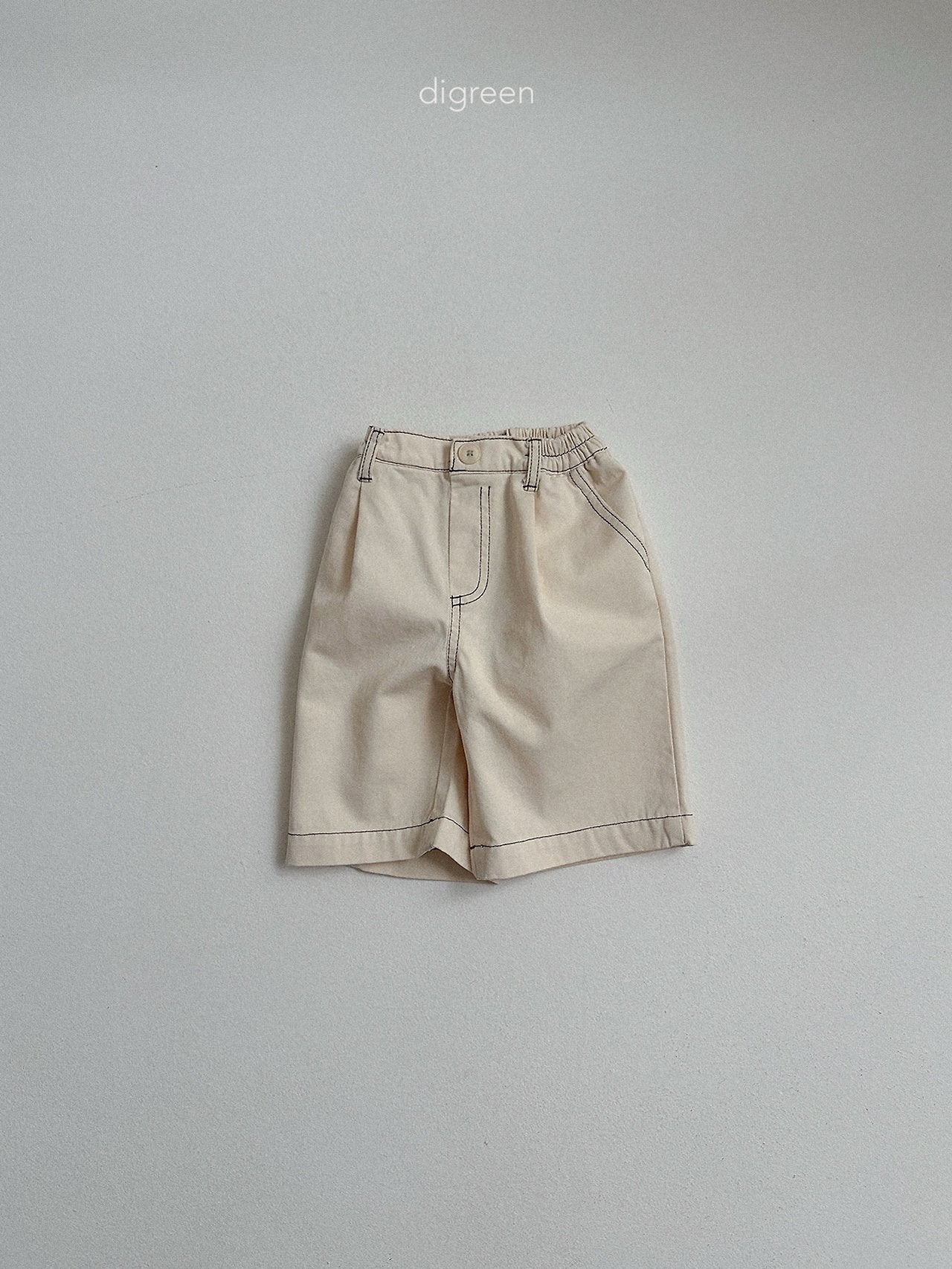《予約》Stitch Bermuda Pants / digreen