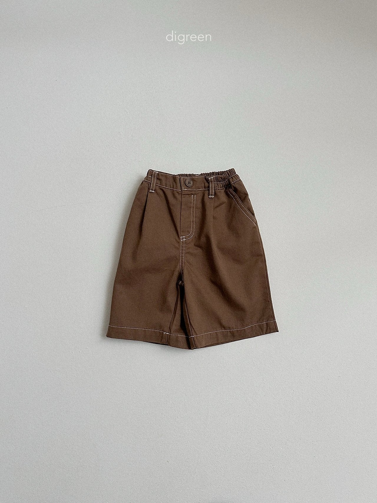 《予約》Stitch Bermuda Pants / digreen