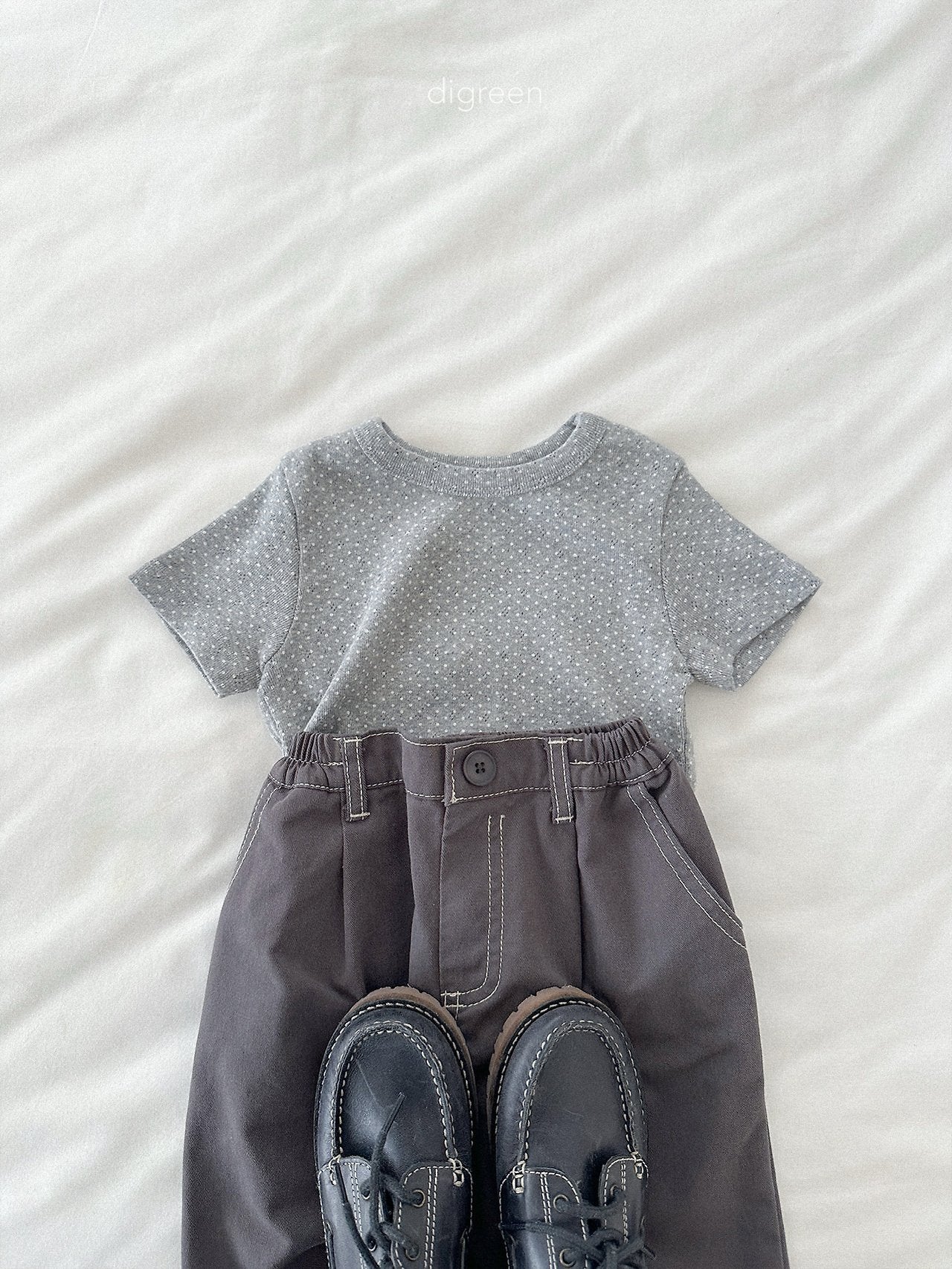 《予約》Stitch Bermuda Pants / digreen