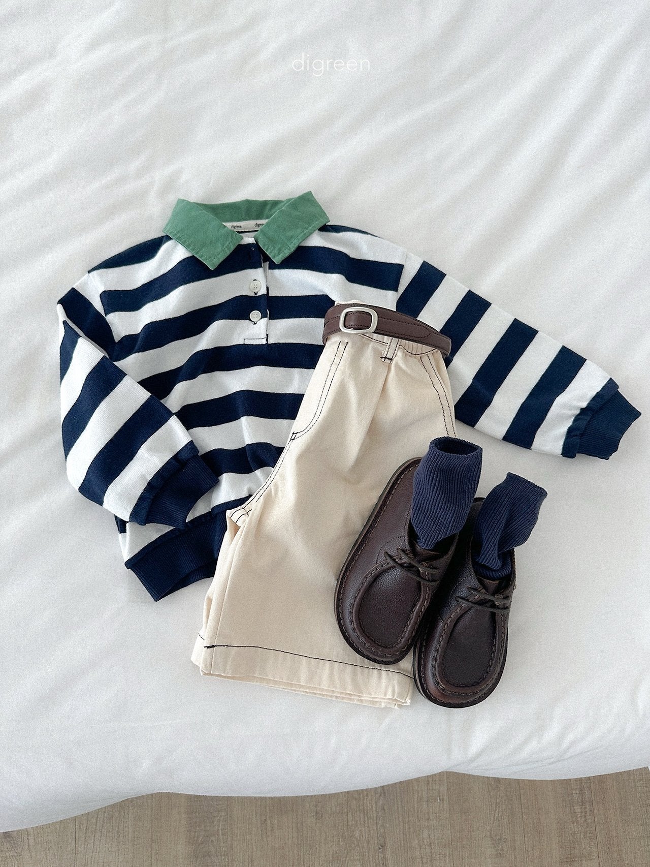 《予約》Stitch Bermuda Pants / digreen