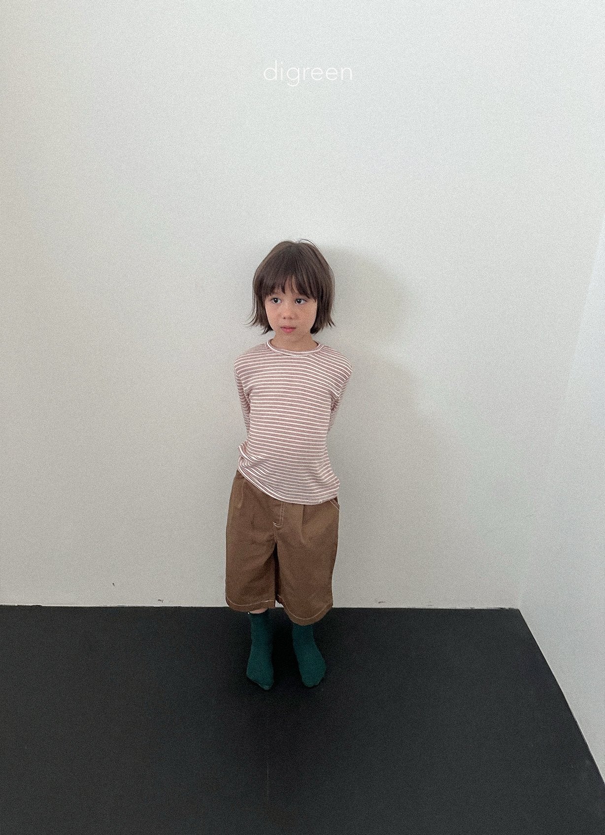 《予約》Stitch Bermuda Pants / digreen