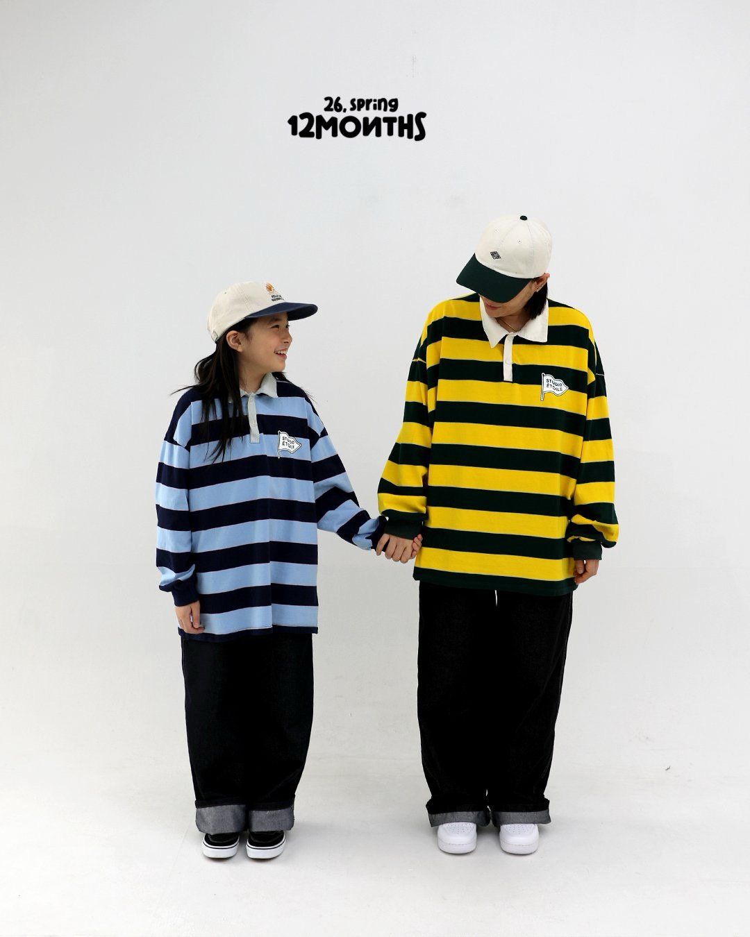 《予約》Retro Collar T-Shirt / 12months