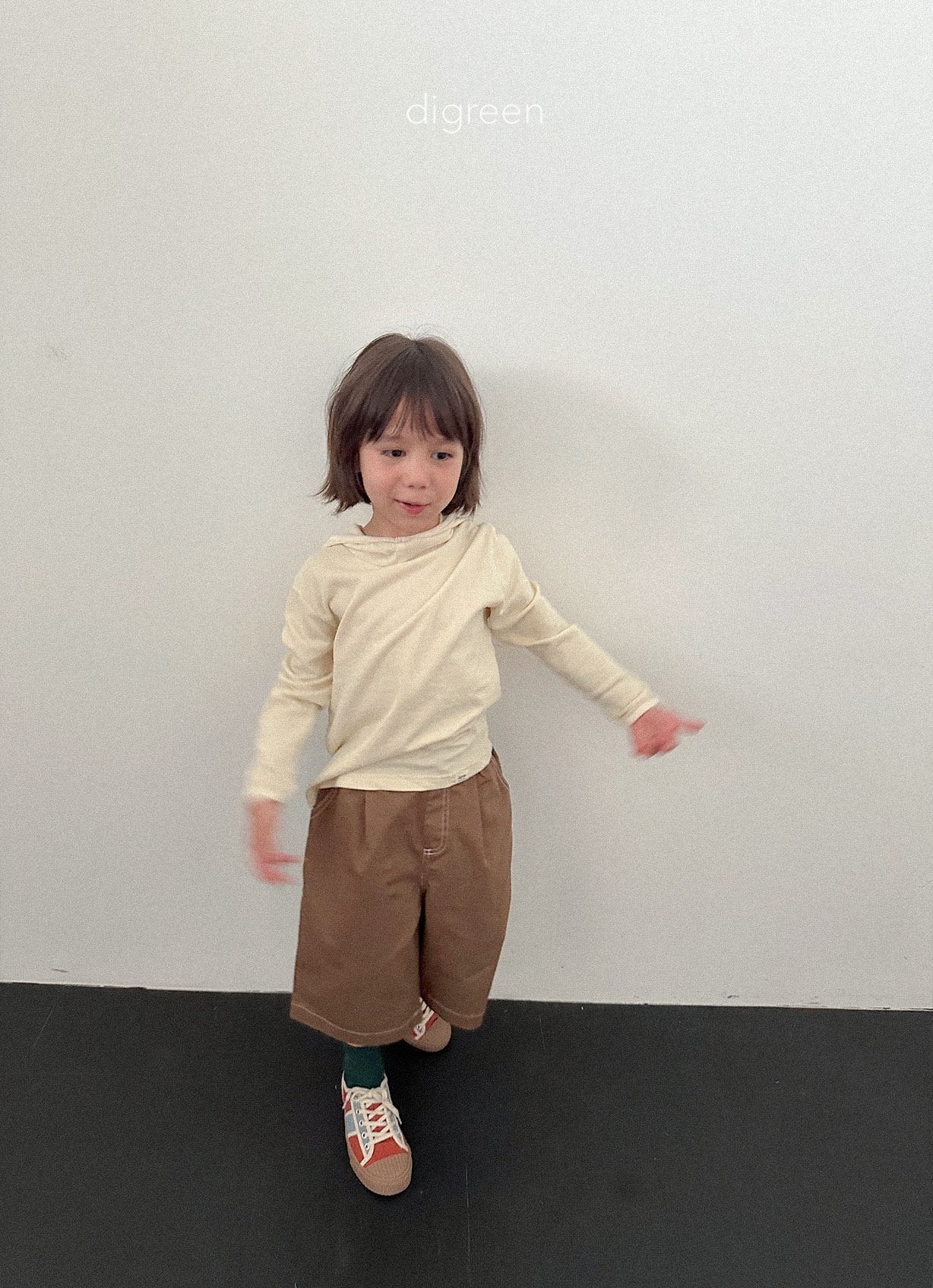 《予約》Stitch Bermuda Pants / digreen