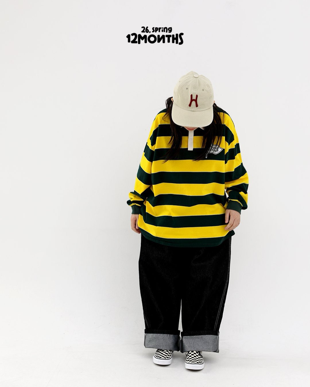 《予約》Retro Collar T-Shirt / 12months