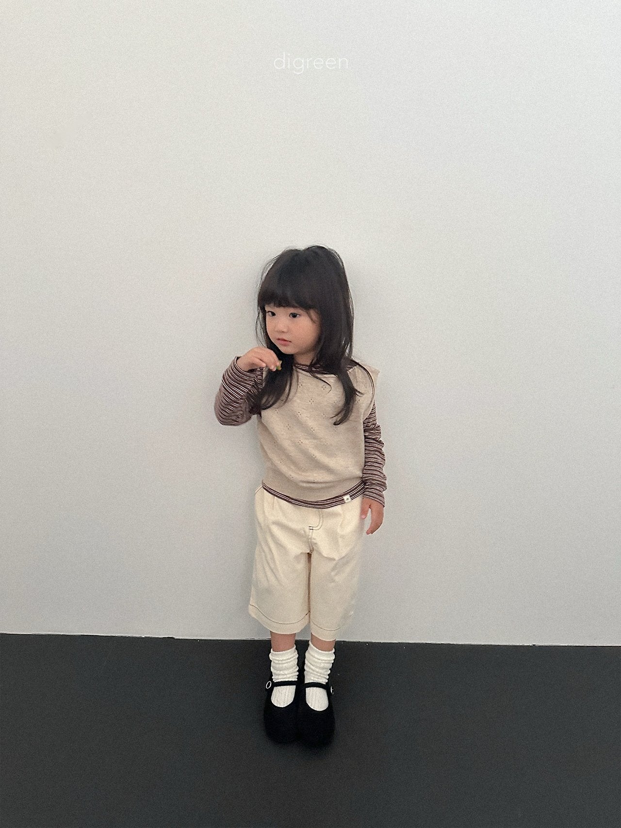 《予約》Stitch Bermuda Pants / digreen