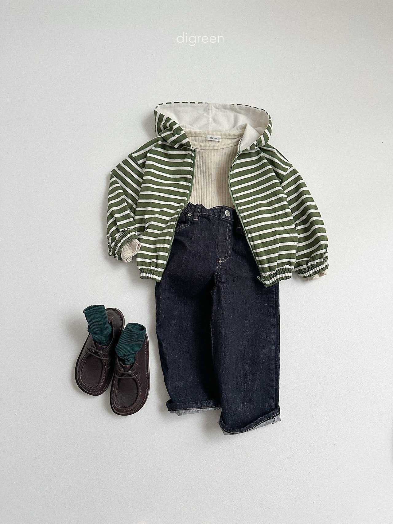《予約》Candy Hood Zip-up / digreen
