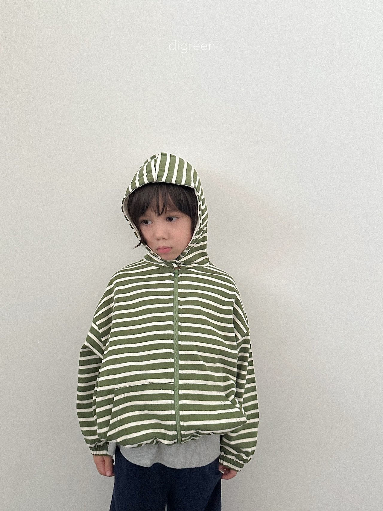 《予約》Candy Hood Zip-up / digreen