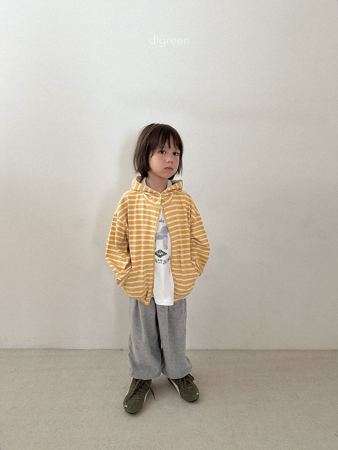 《予約》Candy Hood Zip-up / digreen