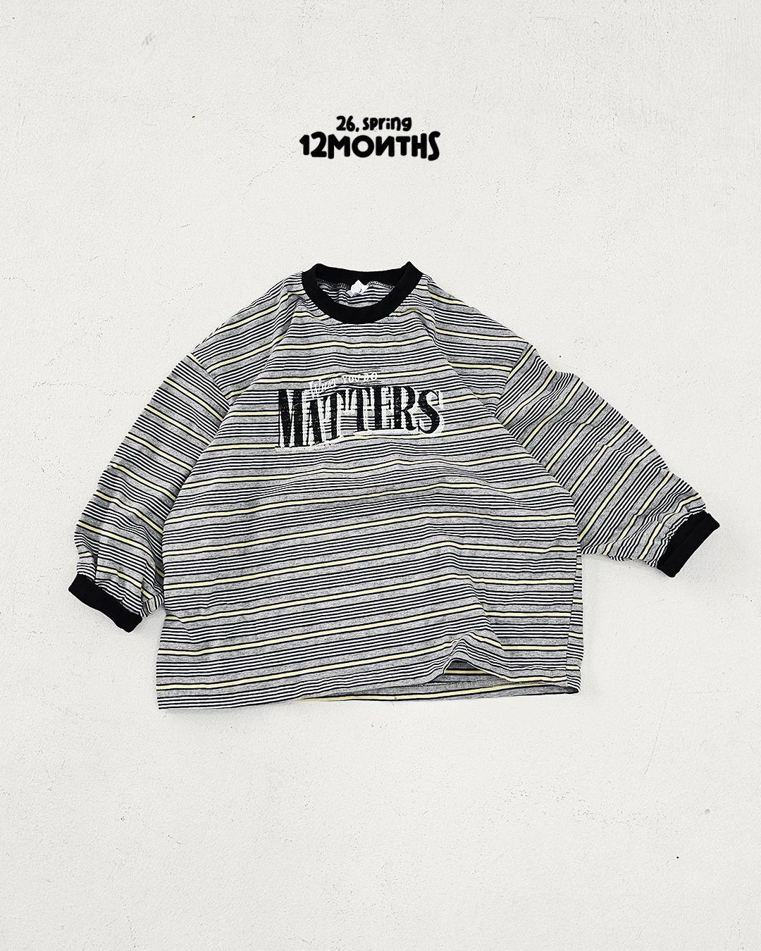 《予約》Matters T-shirt / 12months