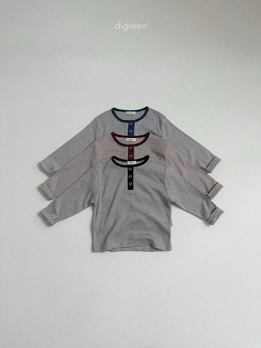 《予約》Henley Neck Tee / digreen
