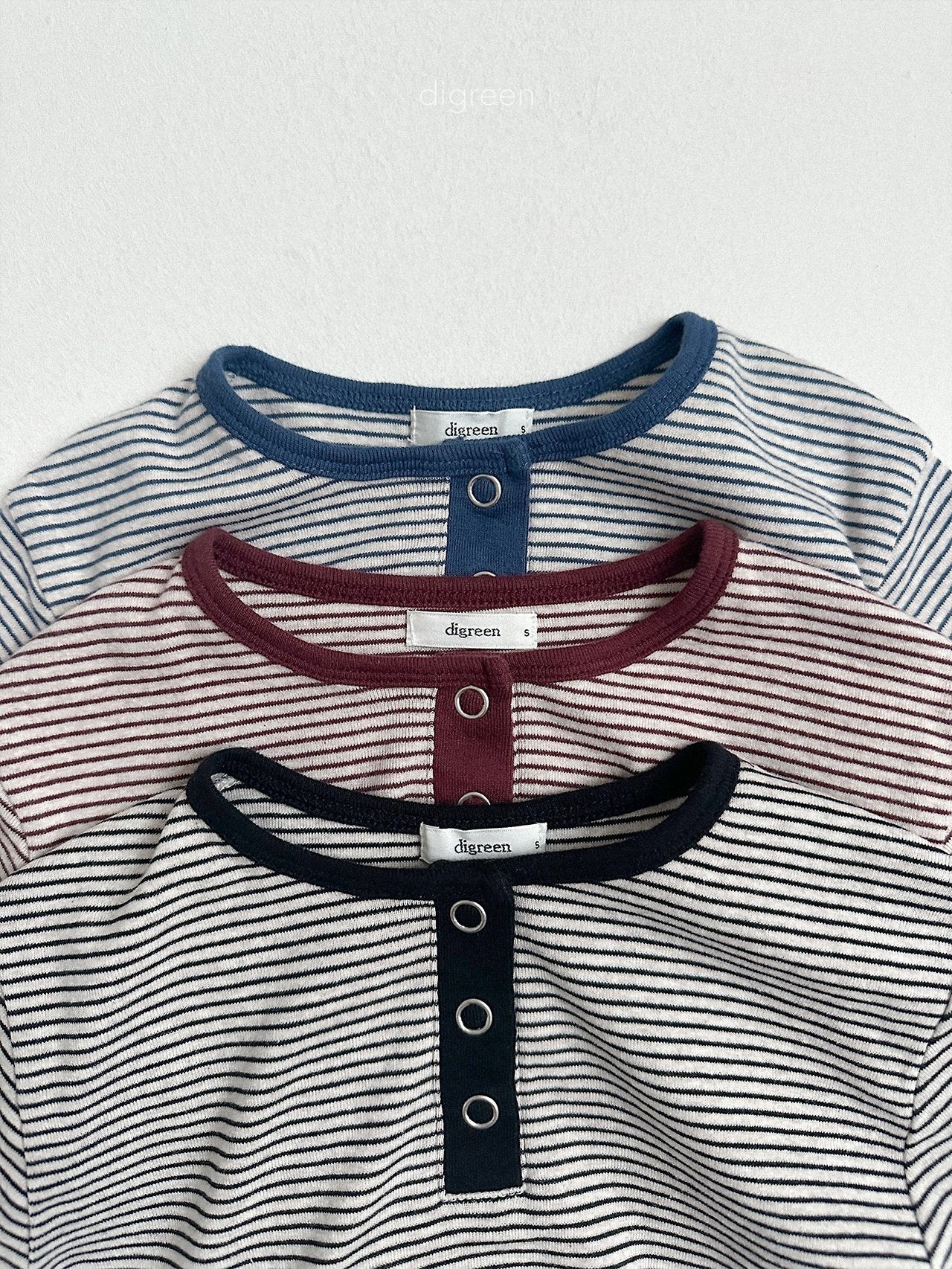 《予約》Henley Neck Tee / digreen