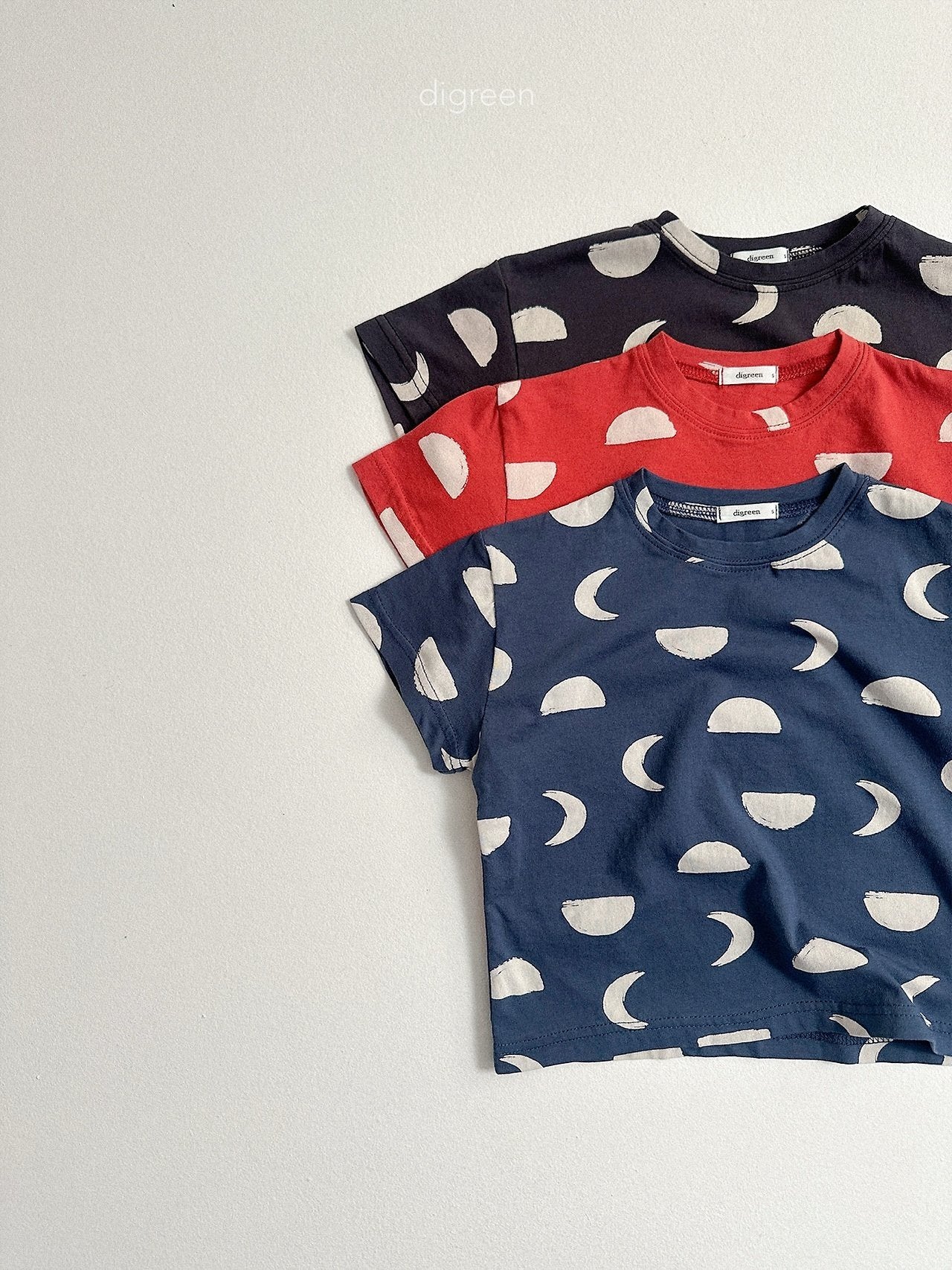 《予約》Half Moon Tee / digreen