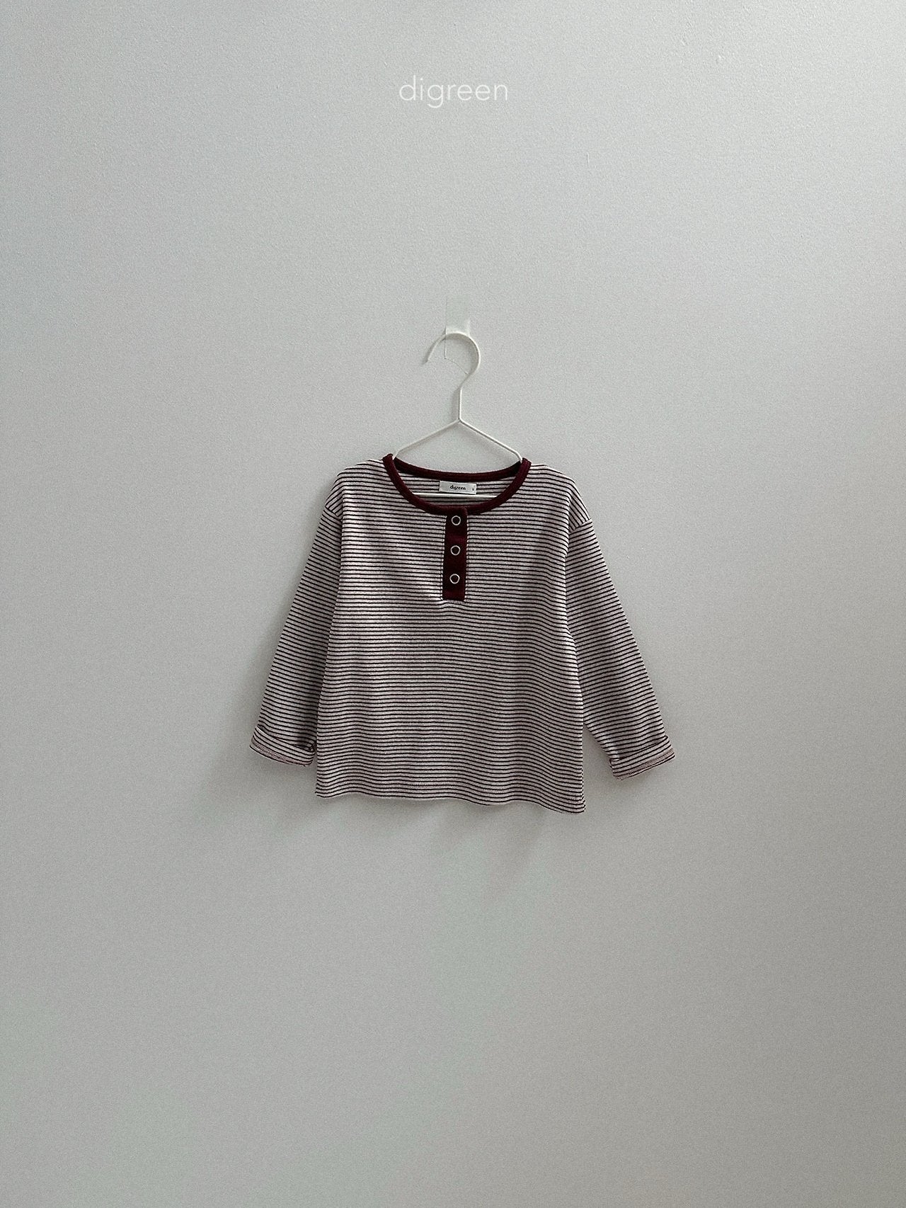 《予約》Henley Neck Tee / digreen