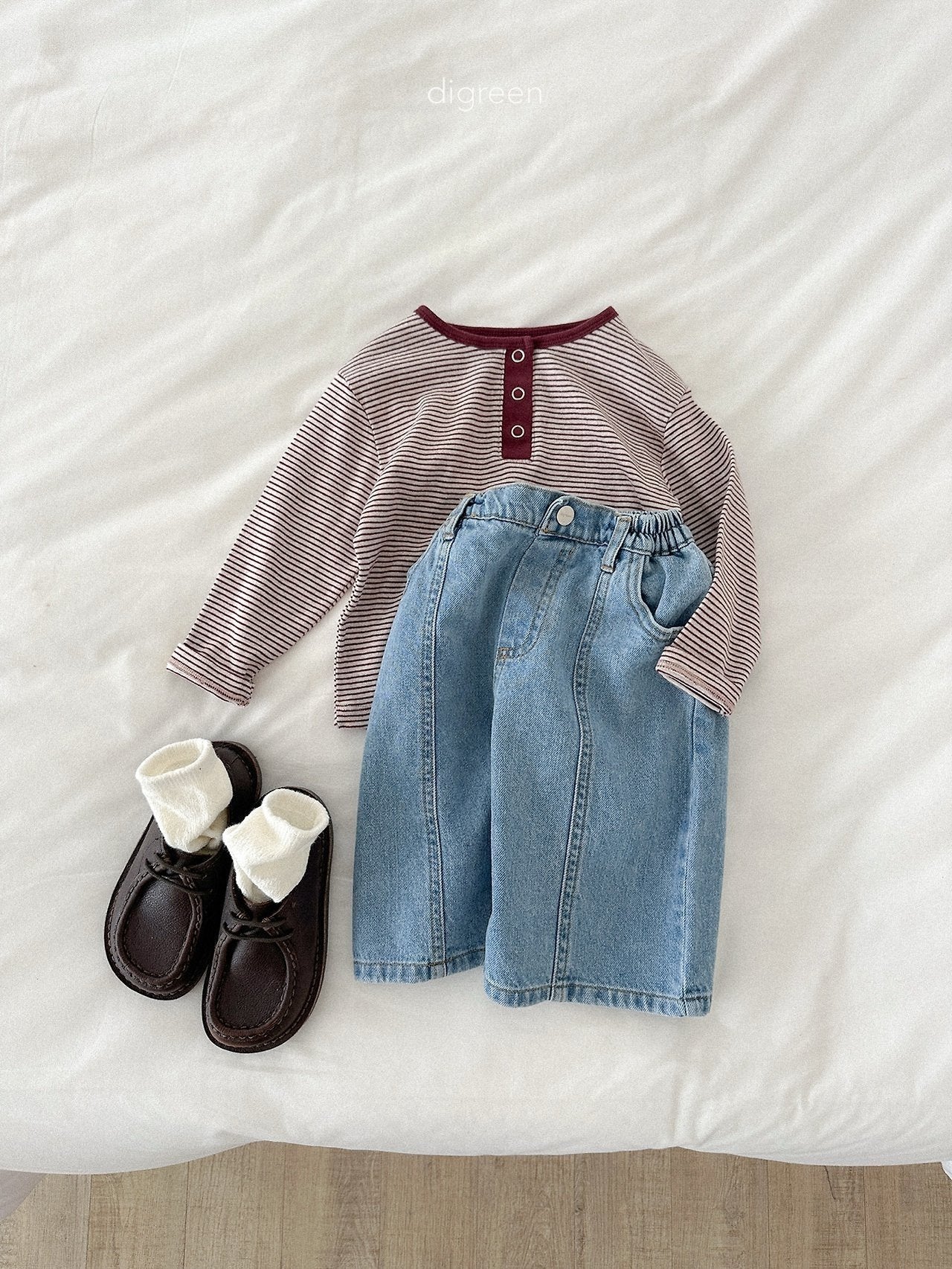 《予約》Henley Neck Tee / digreen