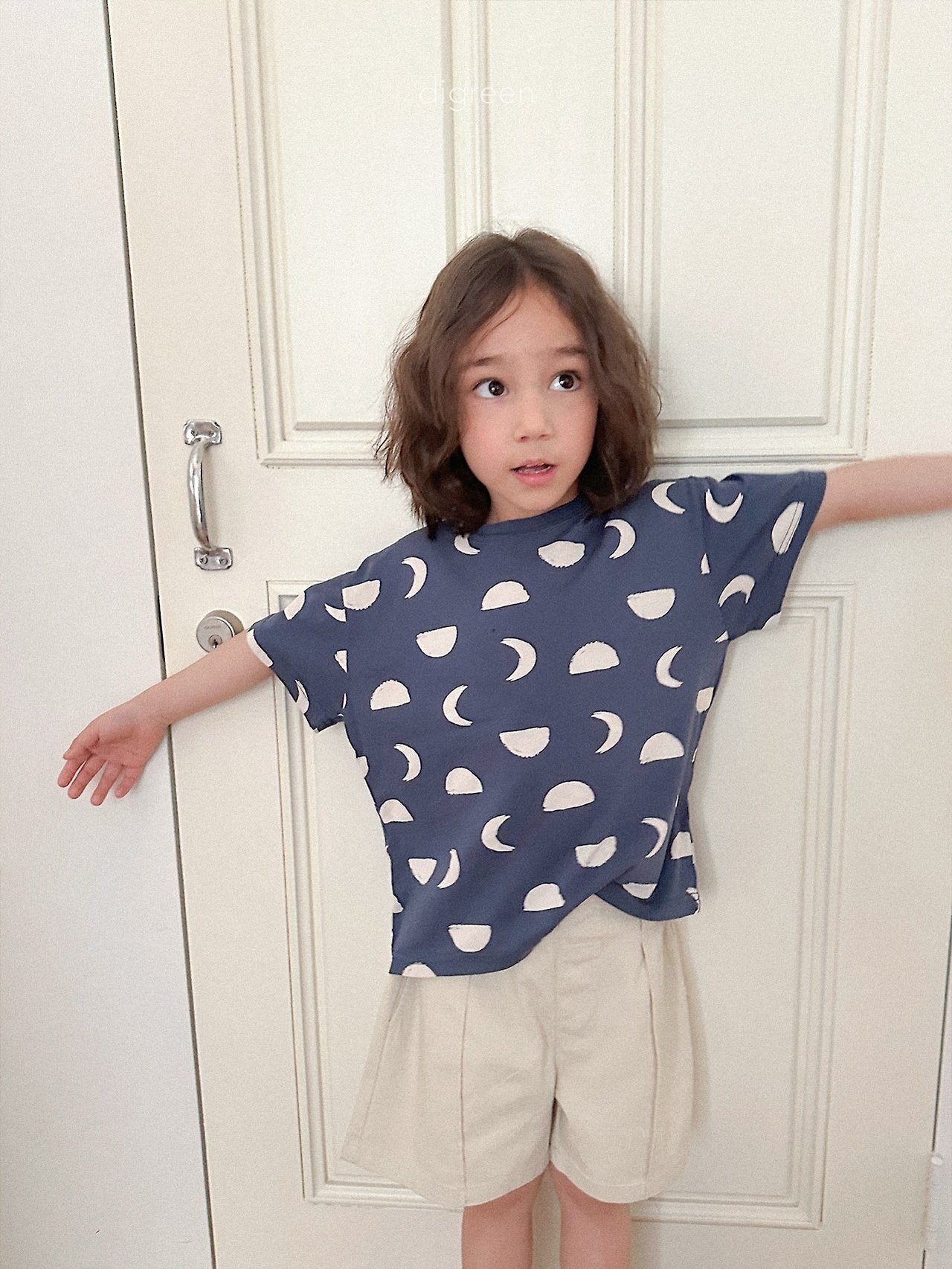 《予約》Half Moon Tee / digreen