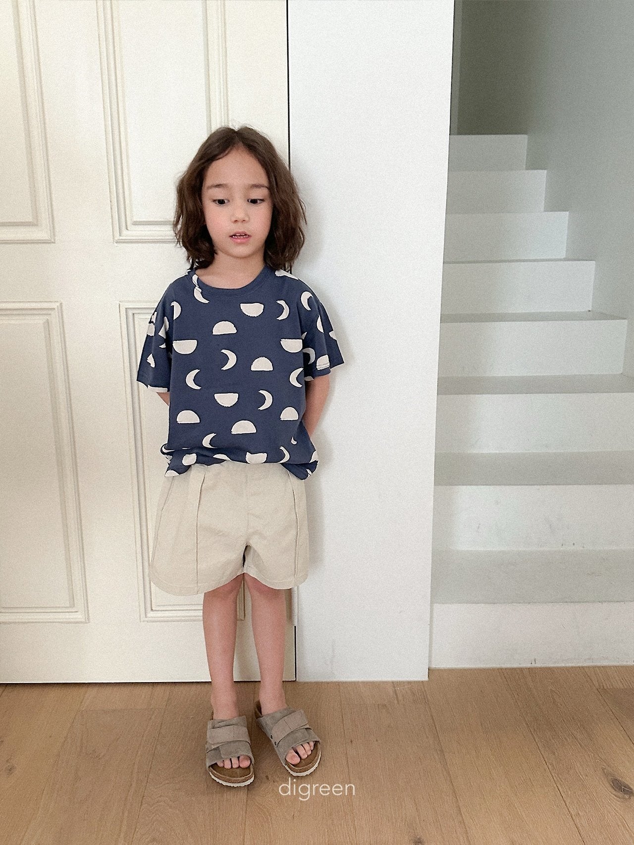 《予約》Half Moon Tee / digreen