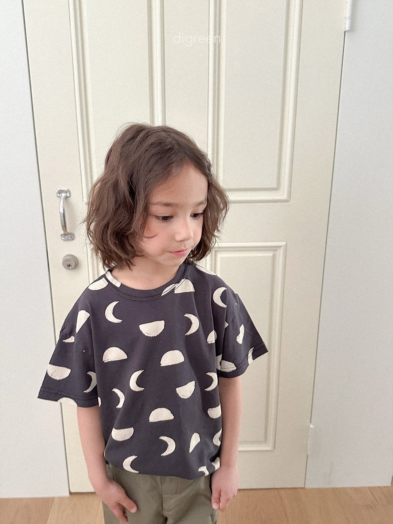 《予約》Half Moon Tee / digreen