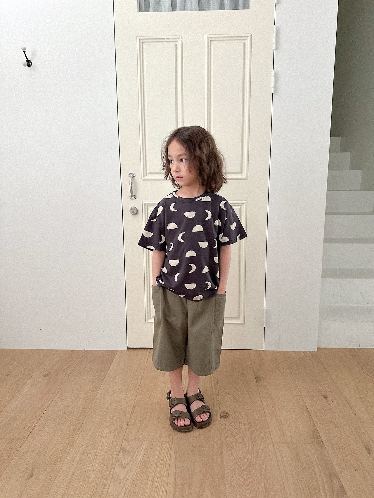 《予約》Half Moon Tee / digreen
