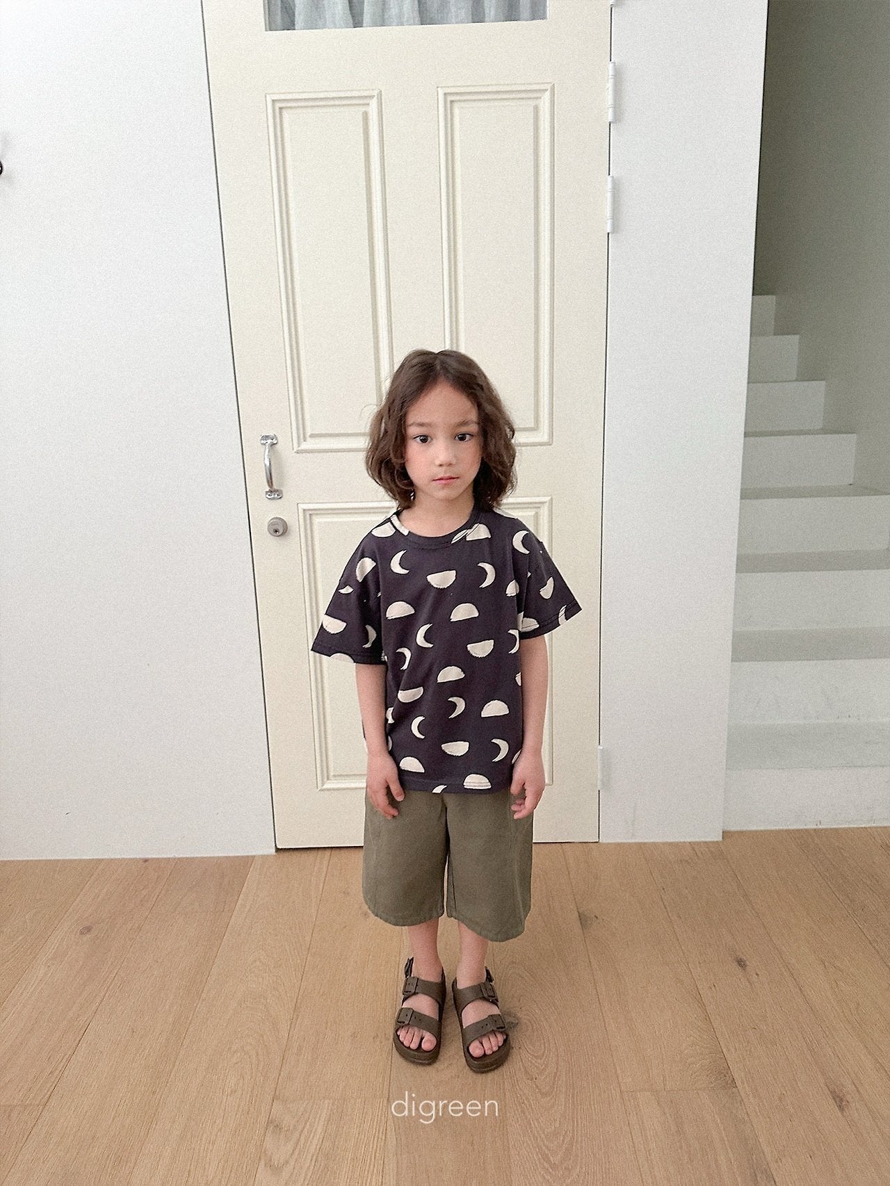 《予約》Half Moon Tee / digreen