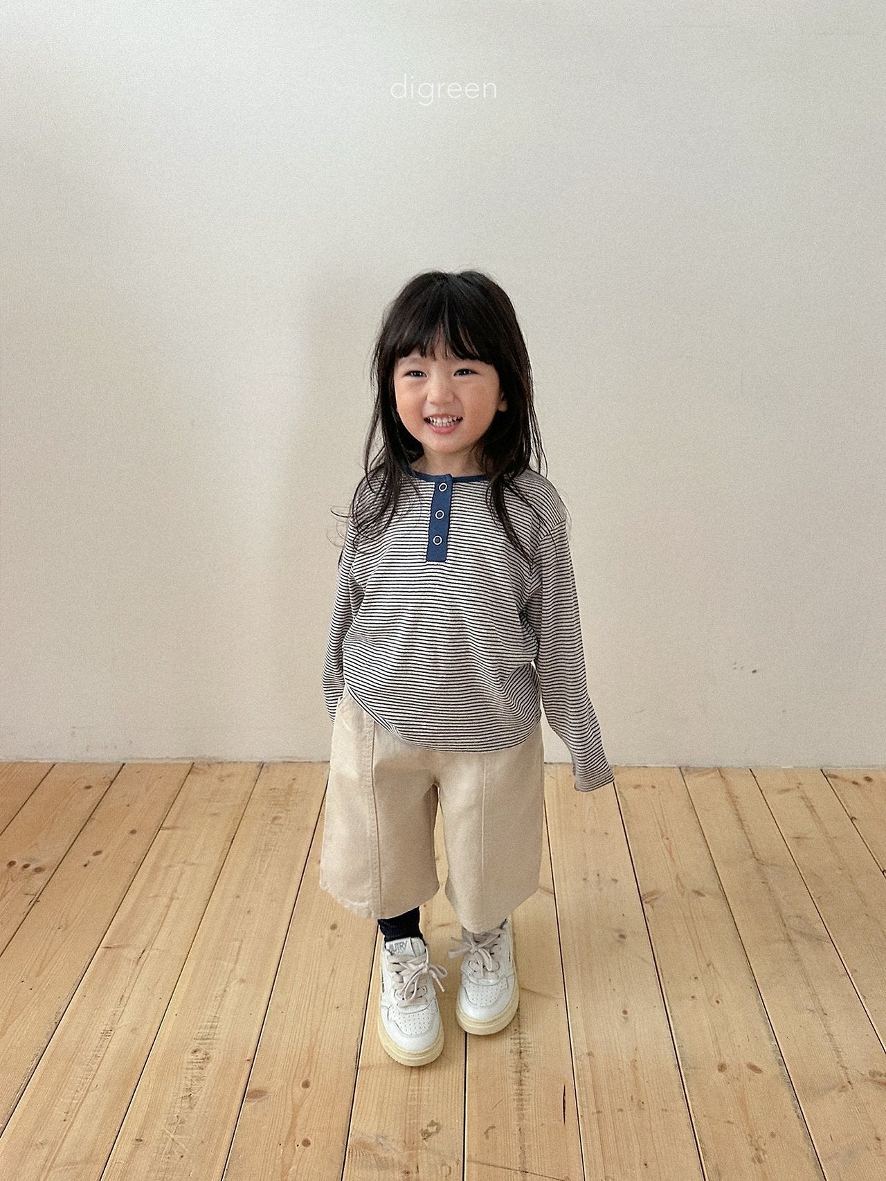 《予約》Henley Neck Tee / digreen