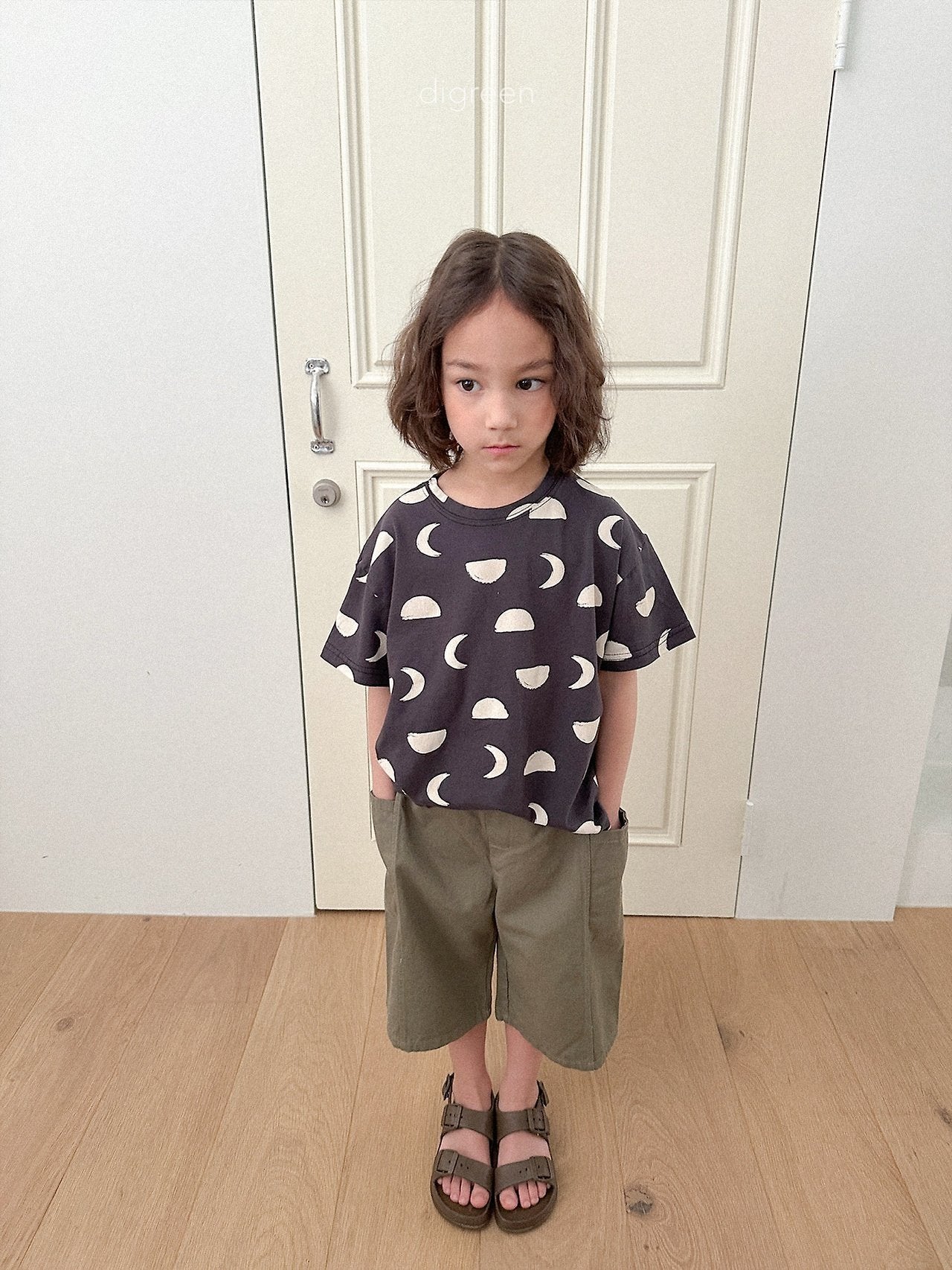 《予約》Half Moon Tee / digreen