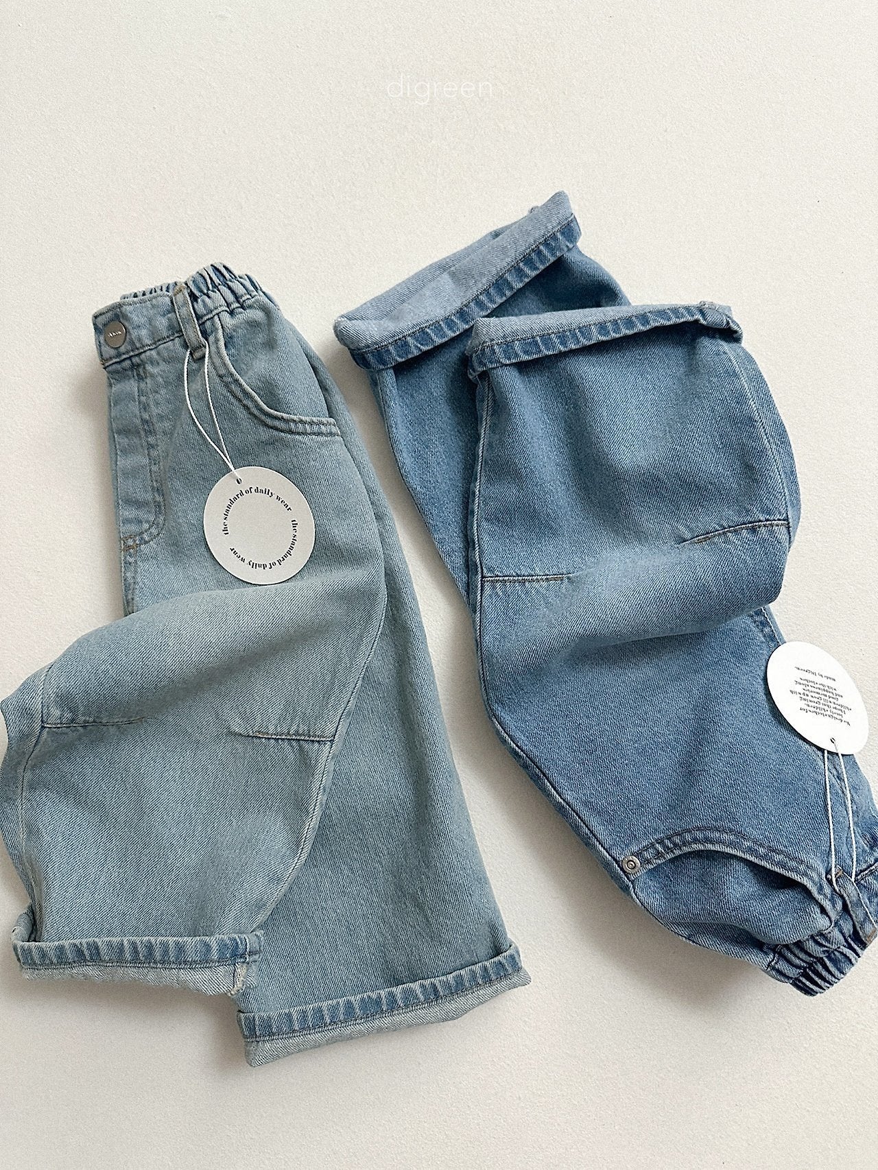 《予約》Dart Denim Pants / digreen
