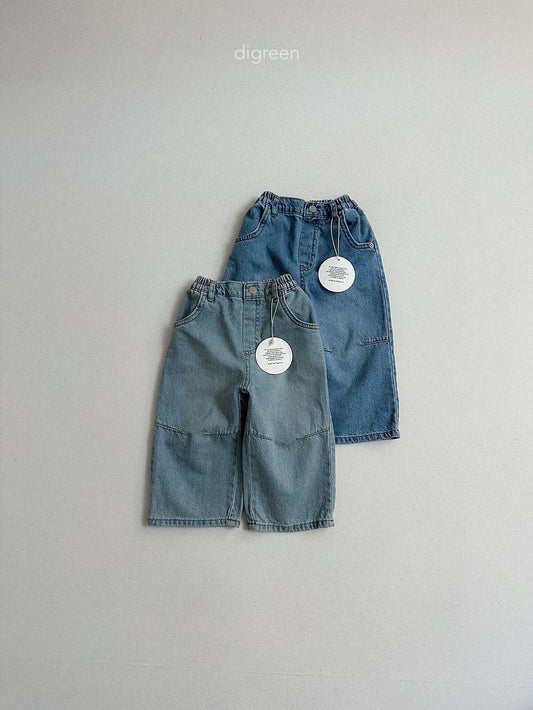 《予約》Dart Denim Pants / digreen