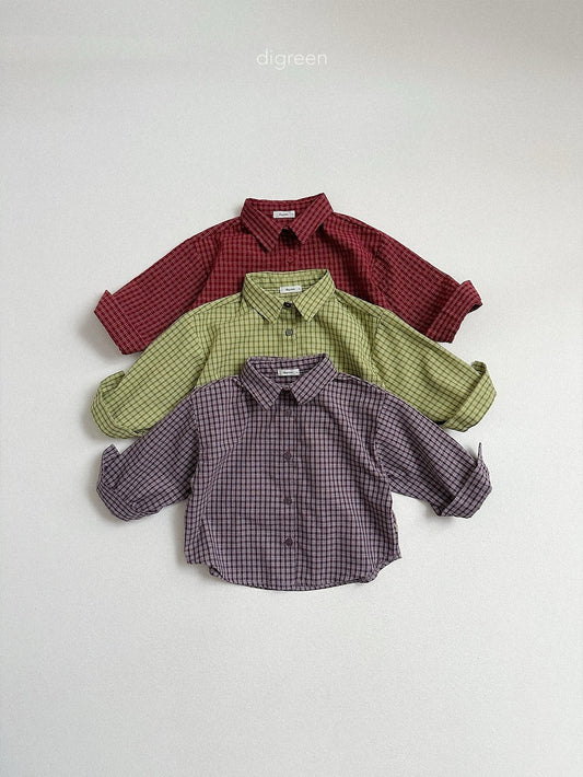 《予約》Picnic Check Shirt / digreen
