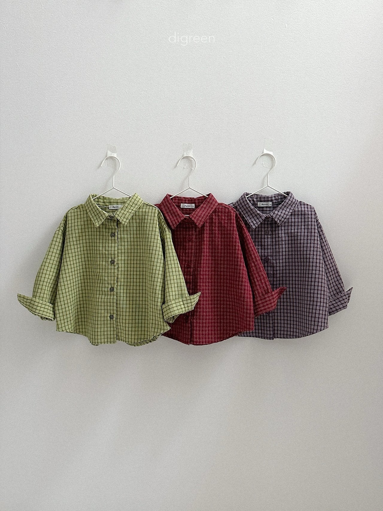 《予約》Picnic Check Shirt / digreen