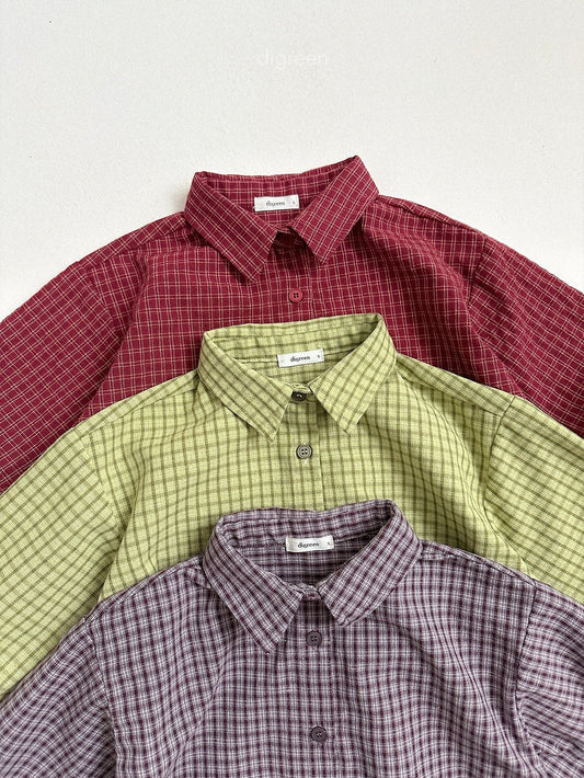 《予約》Picnic Check Shirt / digreen