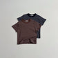 《予約》Camel Stripe Tee / digreen