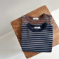 《予約》Camel Stripe Tee / digreen