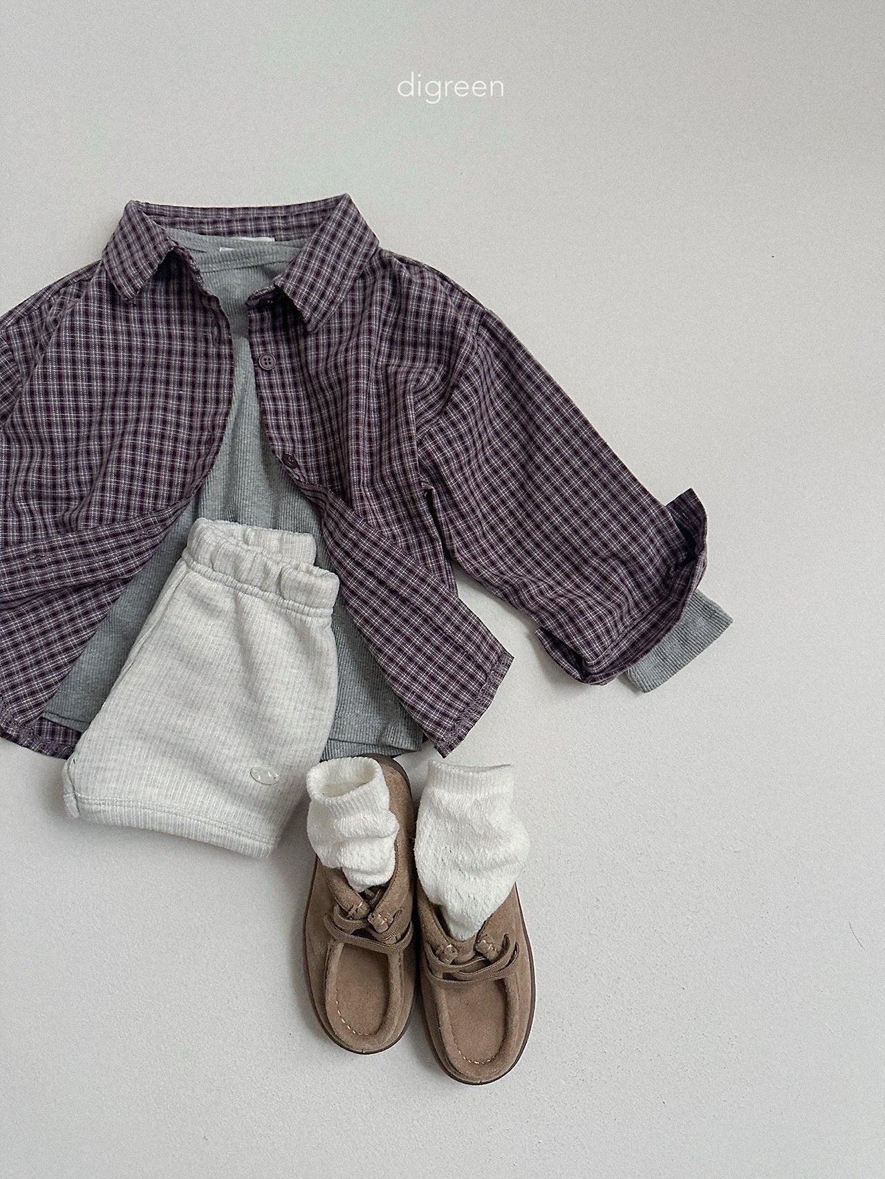 《予約》Picnic Check Shirt / digreen